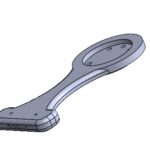 Staffa L per Realsense 435i | Supporto Lungo per Polso Cobot