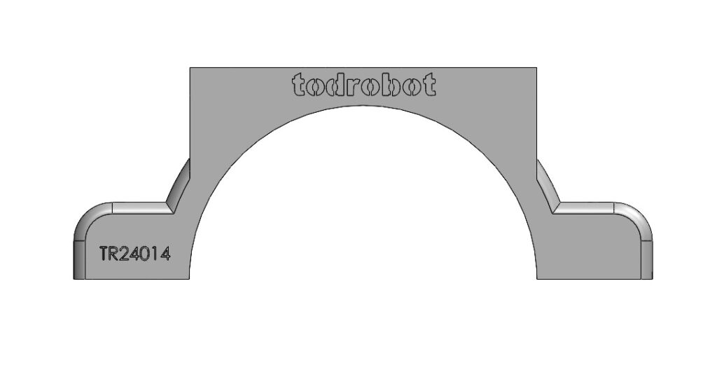 Staffa Superiore per Dobot CR-10A (Link 2): Gestione Cavi Ottimale