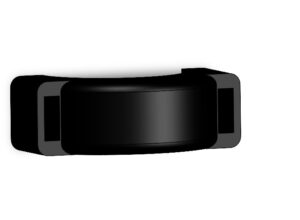 Staffa maggiore inf. link1 DOBOT CR-10A sorregge cavi