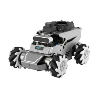 Hiwonder ROSOrin ROS2 Smart Car, Multimodal Large AI Model ChatGPT / Gemini / Grok / Llama, SLAM Navigation Programming, Mecanum Wheels Robot